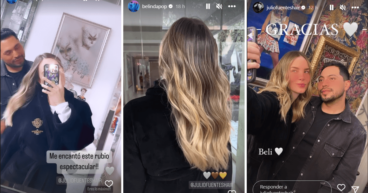 Belinda presumió su cambio de look