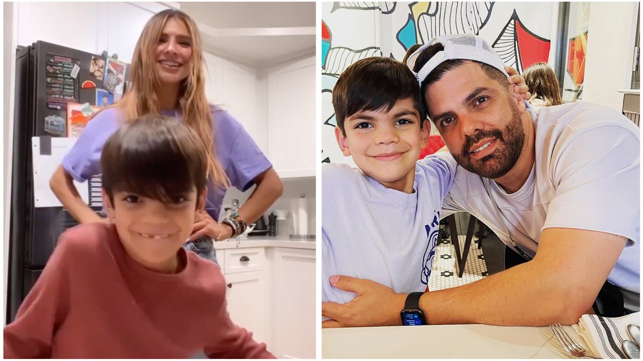 Al hijo de Ale Espinoza le sobra ritmo y su papá lo sabe: "Habla como mexicano, pero el flow es boricua"