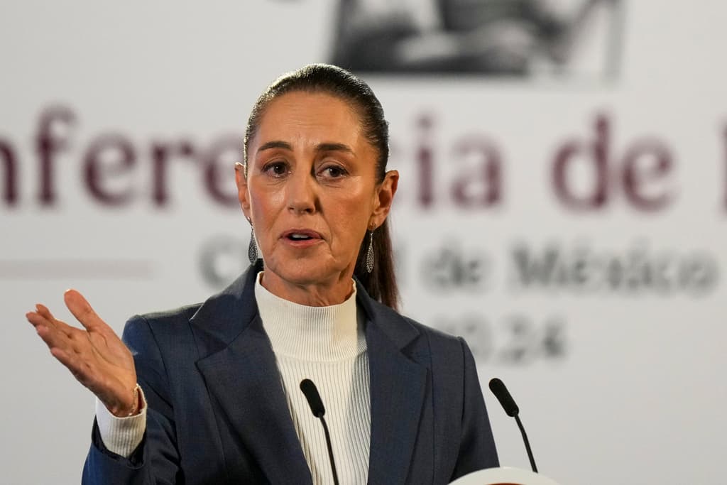 Sheinbaum dice que tendrá una “buena relación” con el ganador en EEUU y evitar hablar sobre la amenaza arancelaria de Trump