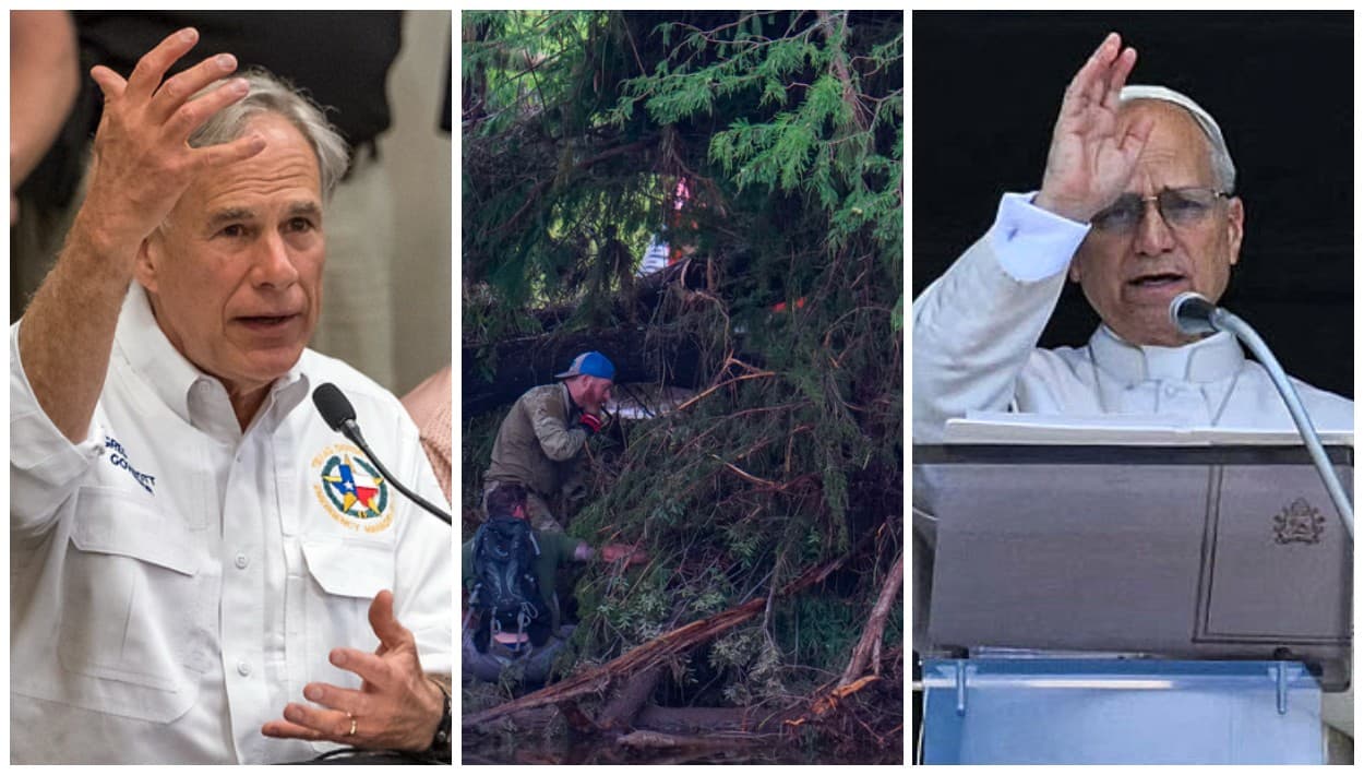 Papa León XIV coincide en Roma con el gobernador de Texas tras la crecida mortal del río Guadalupe
