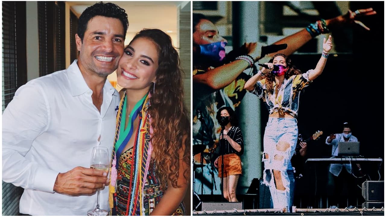 La hija menor de Chayanne se perfila para ser una gran estrella, ya no es una niña