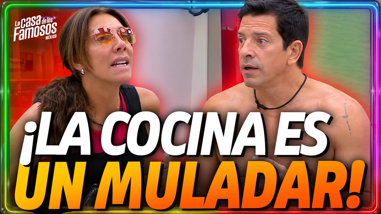 ¡La cocina está de cabeza! Cynthia reclama falta de orden