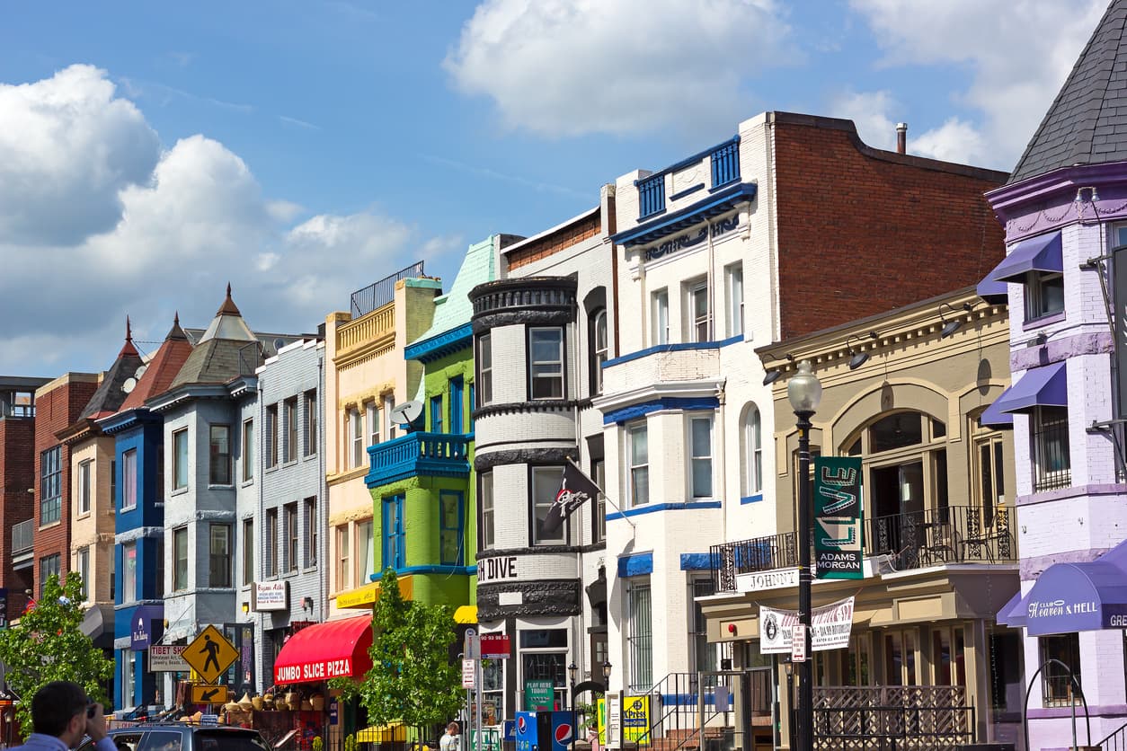 <b>#5 – Washington DC</b> 
<br>La capital de EEUU ha sido históricamente un polo atractivo para inmigrantes.