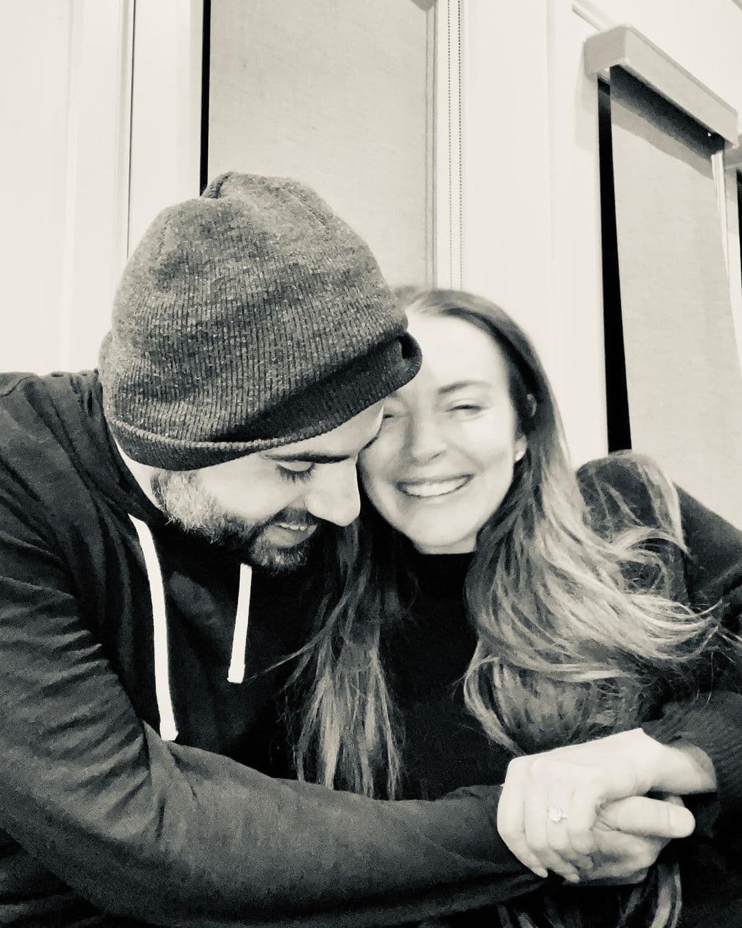Lindsay Lohan y su prometido