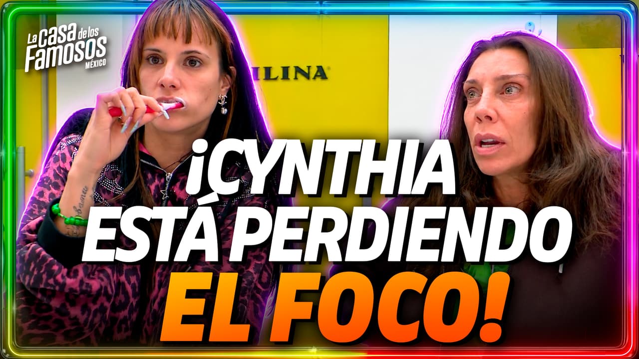 TÚ DIJISTE QUE IBAS A GANAR” Gala cuestiona a Cynthia.