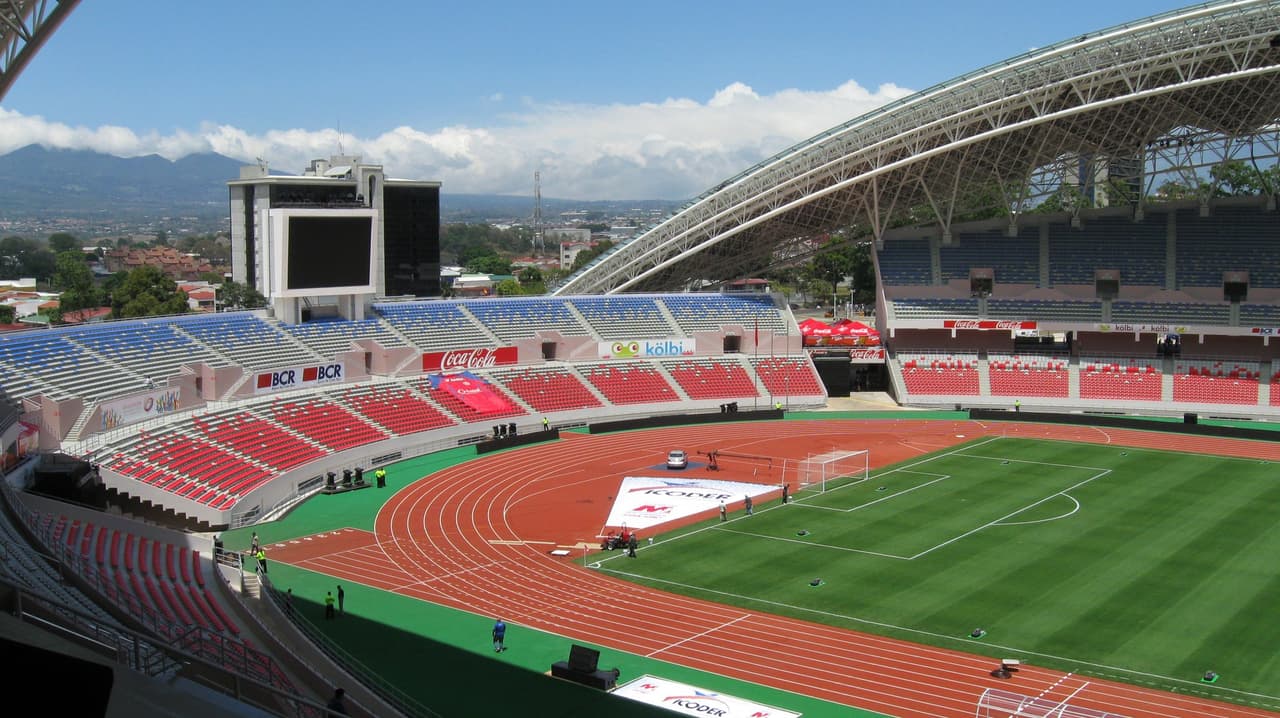 China apoyó con 110 millones de dólares la construcción del Estadio Nacional de Costa Rica. El recinto puede recibir a 35,000 personas.