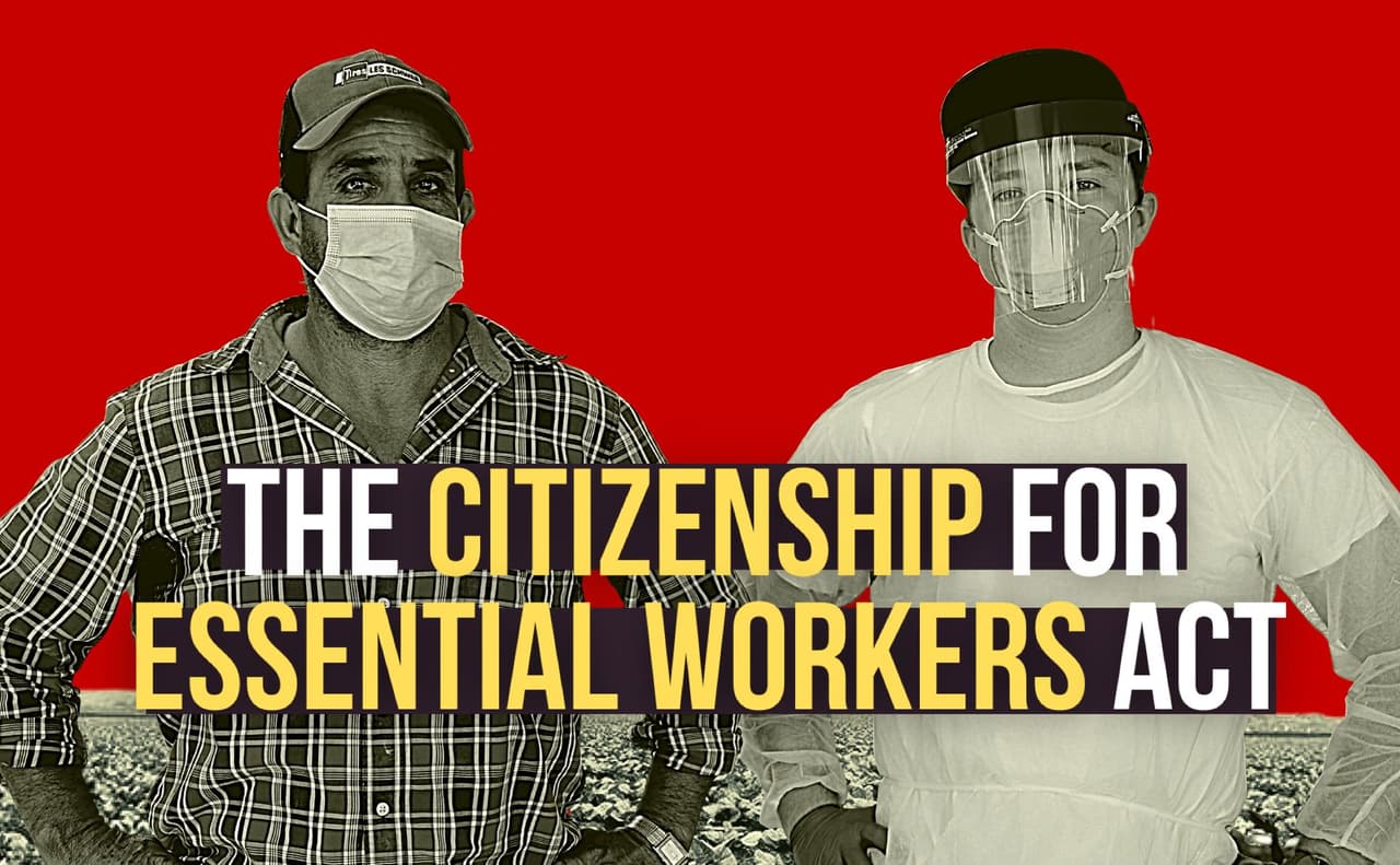 El 
<a href="https://castro.house.gov/imo/media/doc/2.26.21%20Fact%20Sheet%20-%20Citizenship%20For%20Essential%20Workers%20Fact%20Sheet%20.pdf" target="_blank">Acta de Ciudadanía para Trabajadores Esenciales</a> proveería un proceso justo, seguro y accesible para brindar un estatus legal para unos cinco millones de 
<a href="https://www.univision.com/temas/indocumentados">inmigrantes sin papeles</a> que trabajan en los sectores de la salud, agricultura, construcción, alimentos, servicios de emergencia, cuidado de adultos mayores y otros sectores críticos de la economía.