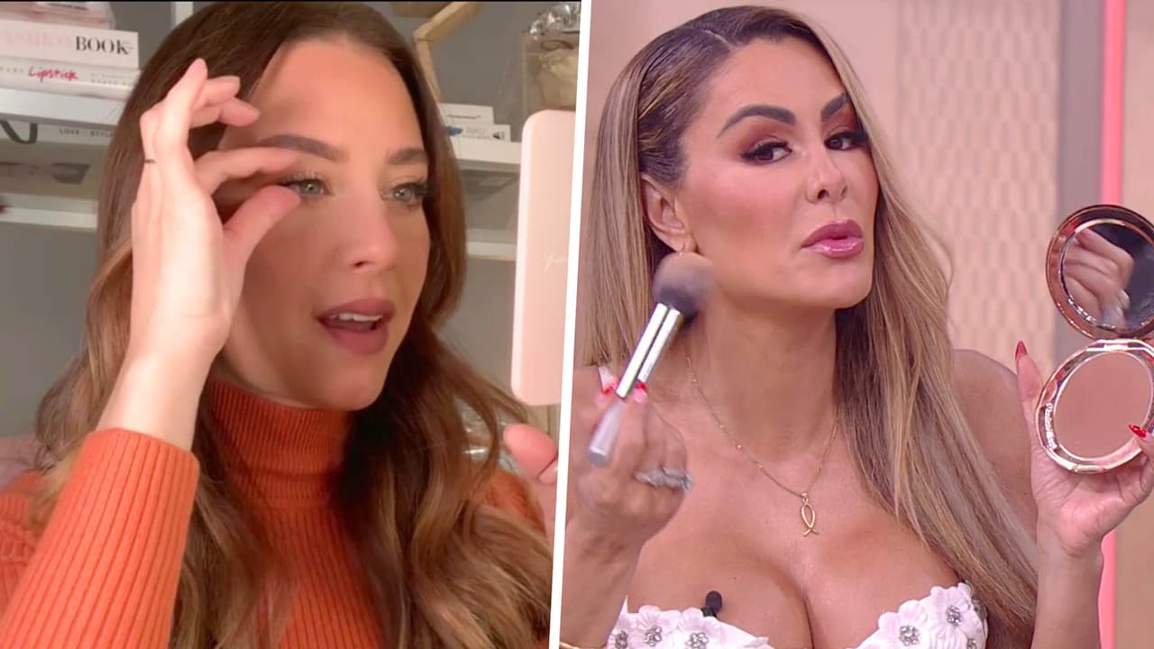 Los secretos de maquillaje de Ninel Conde y Mariela Bagnato para aprender a resaltar tu belleza
