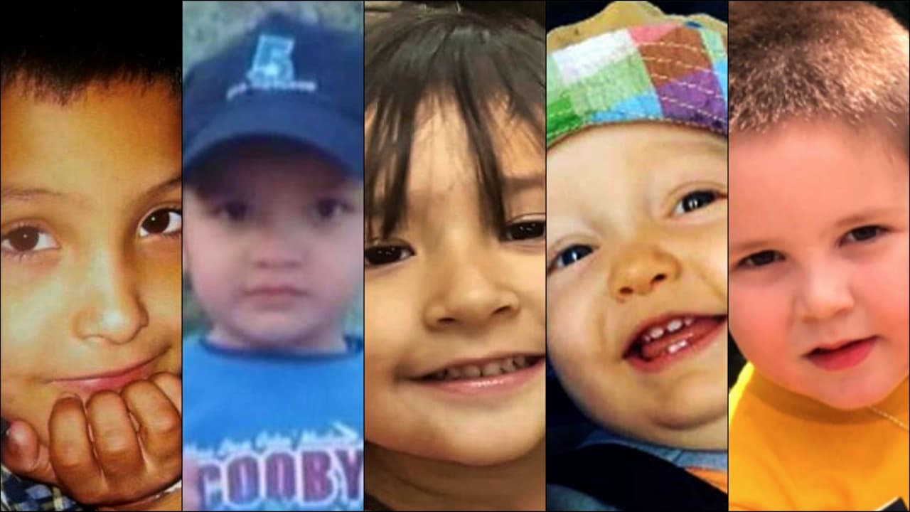 Cinco niños, cinco tragedias.