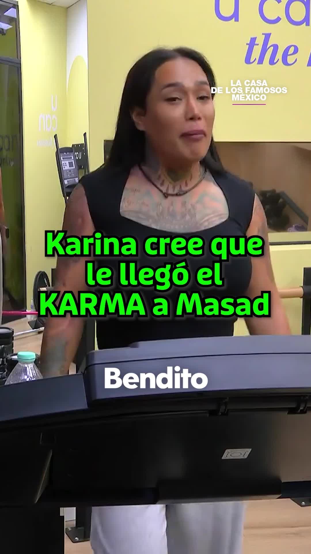¿Todavía siente COSAS por él? Así reacciona Karina con Masad