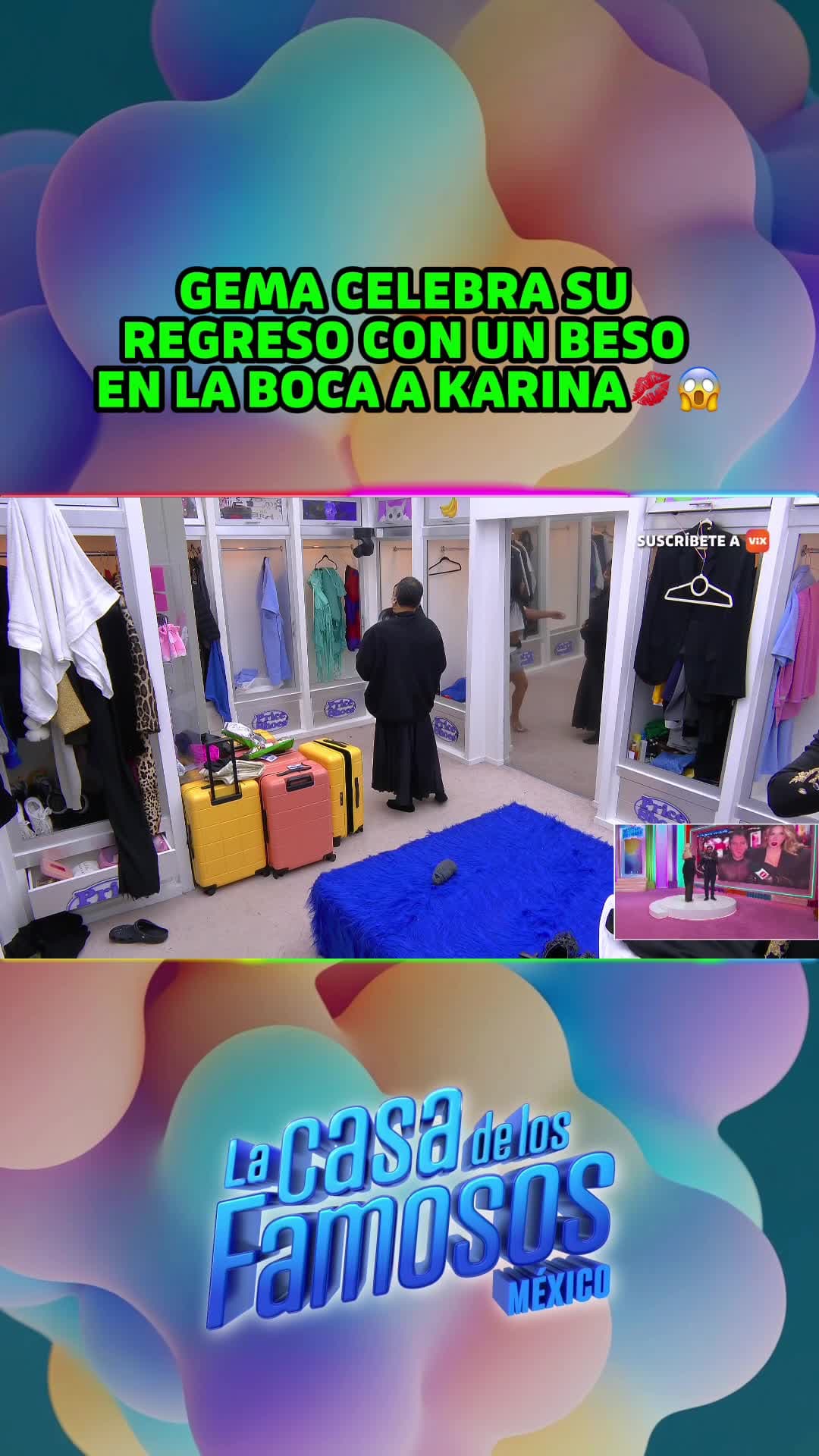 Gema BESA en la BOCA a Karina y dicen que TULUM va a la final