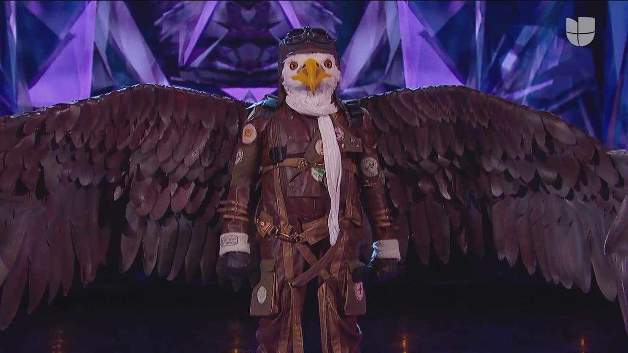 En el primer bloque de combates, Águila fue el primero en estar frente al jurado para quitarse la máscara. Él se ganó un lugar en zona de riesgo junto a Marciano y Monstruo.