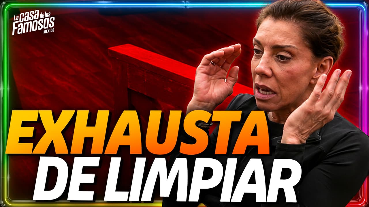 Cynthia está HARTA de todos y se DECLARA EN HUELGA de la limpieza