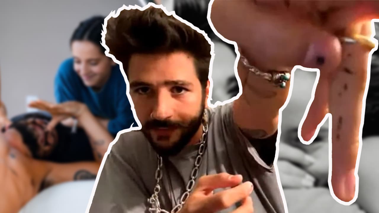 Camilo confiesa el significado detrás de los 'matching tattoos' que se hizo con Evaluna