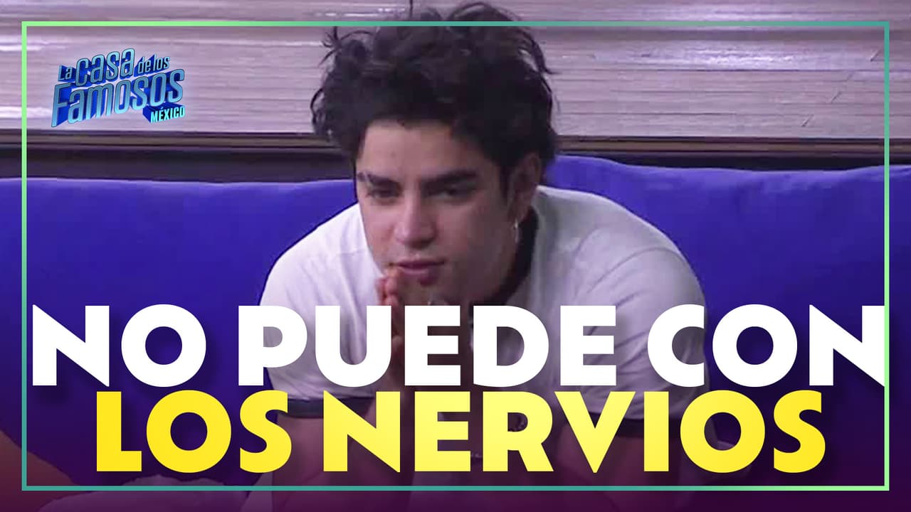 Aarón se encuentra nervioso por la eliminación y no puede dormir