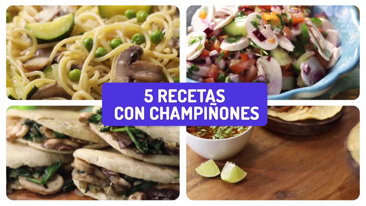 Cocina con champiñones y aprovecha todos su beneficios con estas recetas 