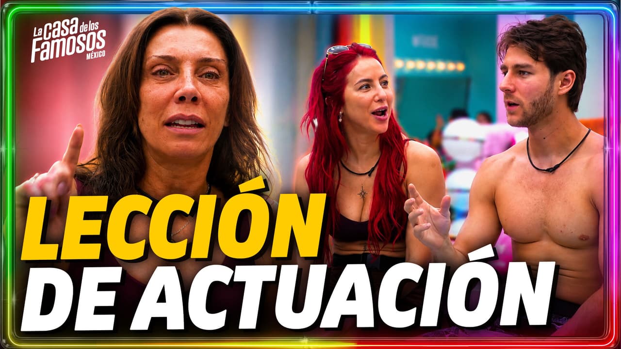 Cynthia Klitbo dio CATEDRA sobre actuación a Luis Chaparro y Flor Vigna