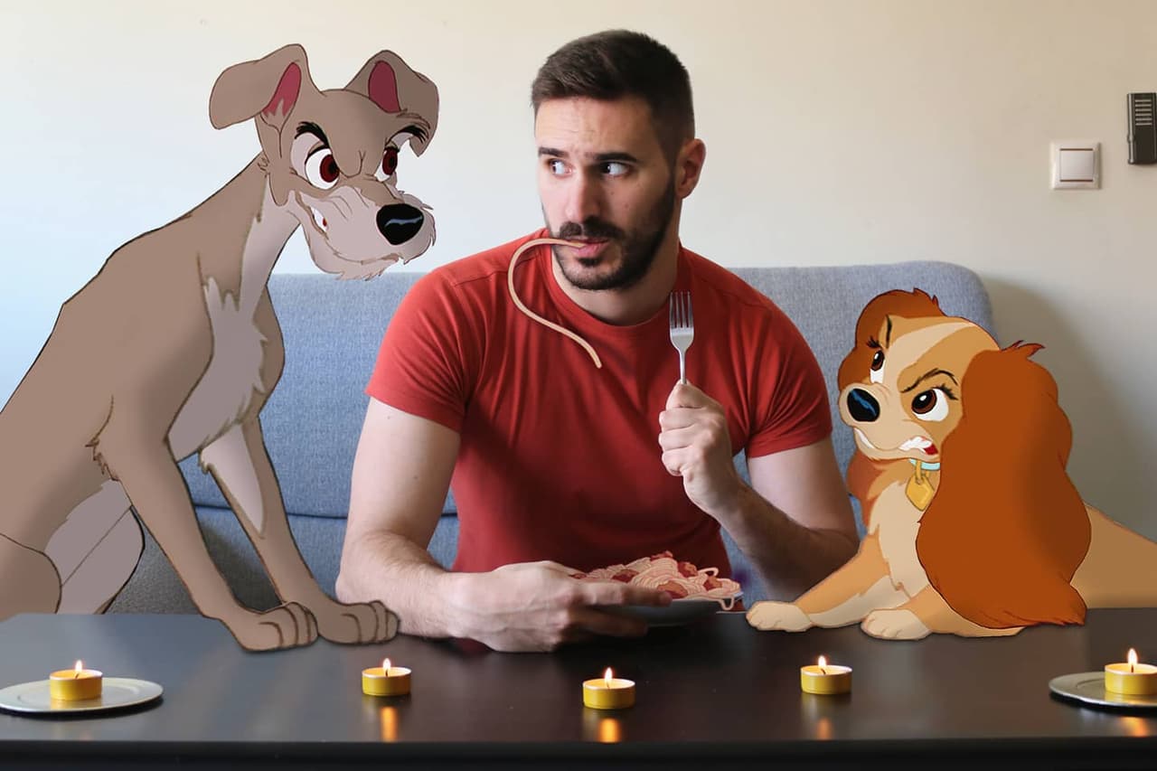 Samuel Manzanera Blasco ilustra su día a día a lado de personajes Disney: fotos