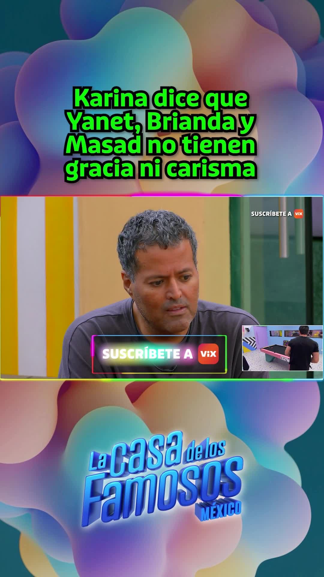 Karina dice que Yanet, Brianda y Masad no tienen gracia ni carisma
