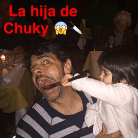 Derbez ha aprovechado cada momento para disfrutar a su pequeña y hacerla cómplice de sus ocurrencias.
<br>