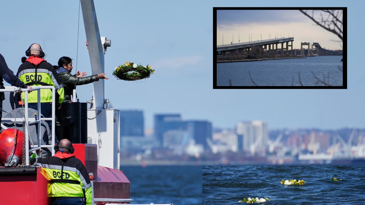 A un año de la caída del puente Francis Scott Key, así recuerdan a los seis trabajadores que murieron