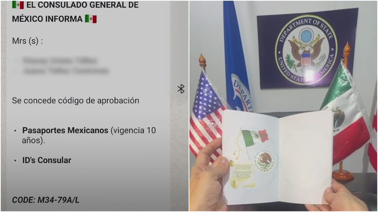 Familia mexicana cae en estafa de pasaportes en servicio ofrecido por redes sociales