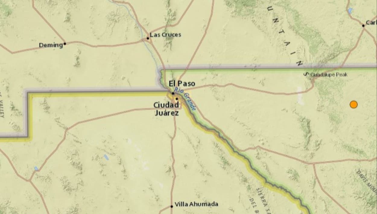 Se registra sismo de 5.3 grados al oeste de Texas: se sintió en El Paso, Nuevo México y Santa Teresa