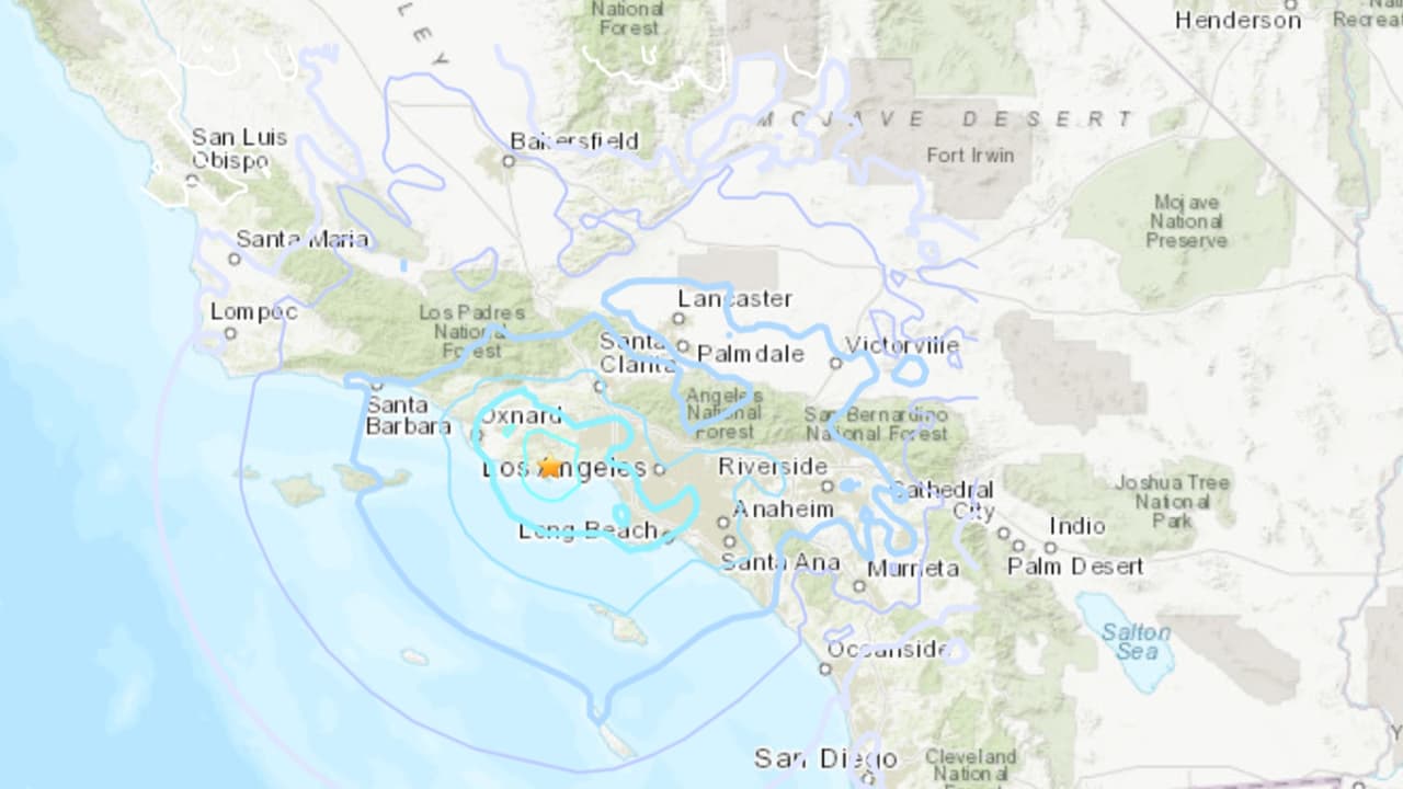 Sismo magnitud 4.7 se registra en Malibú; se percibe en el sur de California
