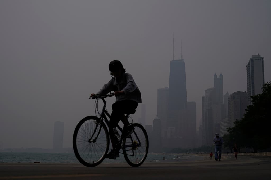 Un verano muy caliente y lleno de humo: la nueva realidad de los estadounidenses