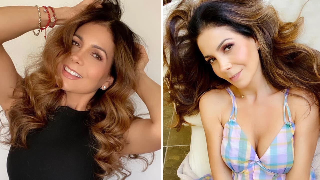 Paty Manterola presume su abdomen “marcado” y los fans aplauden su figura a sus 50 años