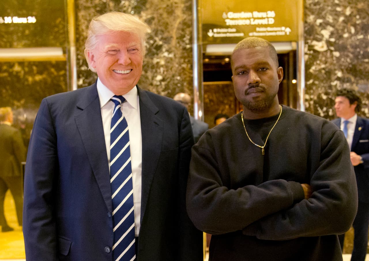 Kanye West no fue lo suficiente "típicamente americano" para cantar en la toma de posesión de Trump