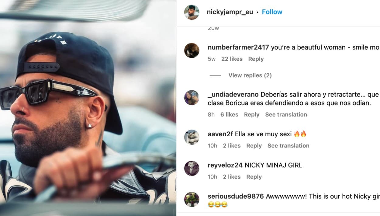 <b><a href="https://www.univision.com/noticias/elecciones-en-estados-unidos-2024/elecciones-en-eeuu-2024-trump-nicky-jam" target="_blank">Nicky Jam fue a darle su apoyo a Donald Trump y el expresidente lo presentó como si se tratara de una mujer.</a></b> De todos modos, la leyenda del reguetón boricua pidió un voto para Trump. Sin embargo, tras la polémica que generó el chiste, informó públicamente que retiraba su respaldo.