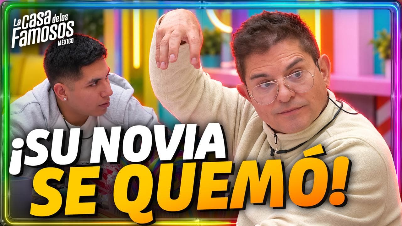 ¡SE QUEMÓ EN VIVO! Ernesto RELATA el impactante accidente que tuvo su novia escapista