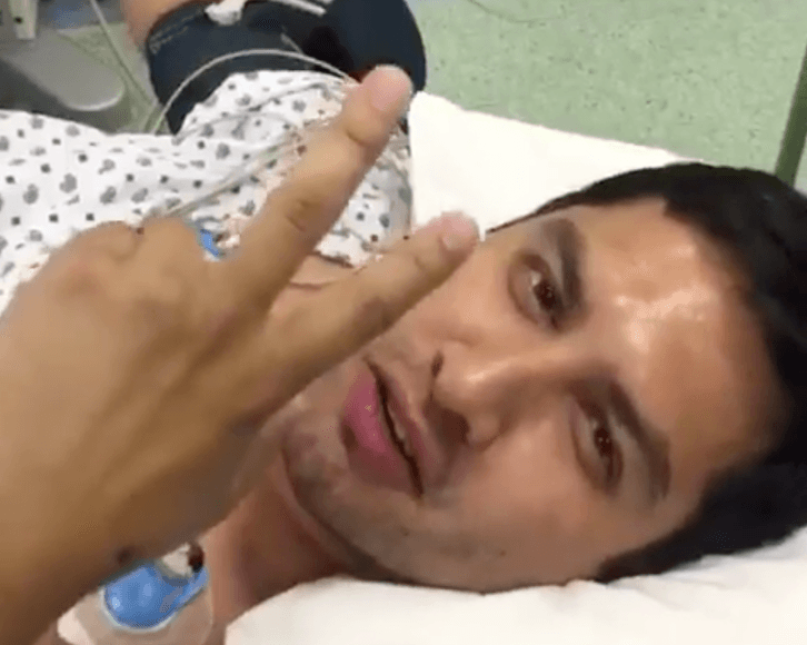 Julión Álvarez publicó un video desde el hospital que hizo reír a todo el mundo
