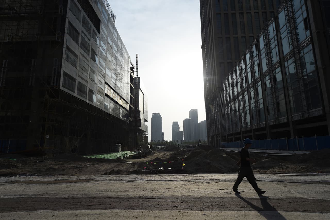 La falta de inversionistas dejó las torres de Yujiapu a medio construir.