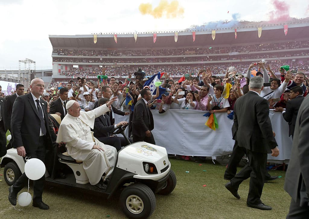 En febrero de 2016, visitó México. AFP PHOTO/ALFREDO ESTRELLA / AFP / ALFREDO ESTRELLA (Photo credit should read ALFREDO ESTRELLA/AFP via Getty Images)