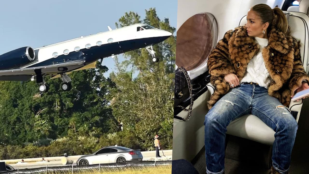 <h3 class="cms-H3-H3">Jennifer López </h3>
<br>
<br>El Bombardier Challenger 850, es el avión de 
<a href="https://www.univision.com/musica/cantantes-en-pasarelas-de-moda-internacional" target="_blank">Jennifer.</a> Su aeronave es uno de más grandes y cómodos de su gama, cuenta en su interior con una habitación, dos cuartos de baño y una cocina. Este es el medio más usado por la artista para desplazarse a diferentes destinos en compañía de sus hijos y pareja.