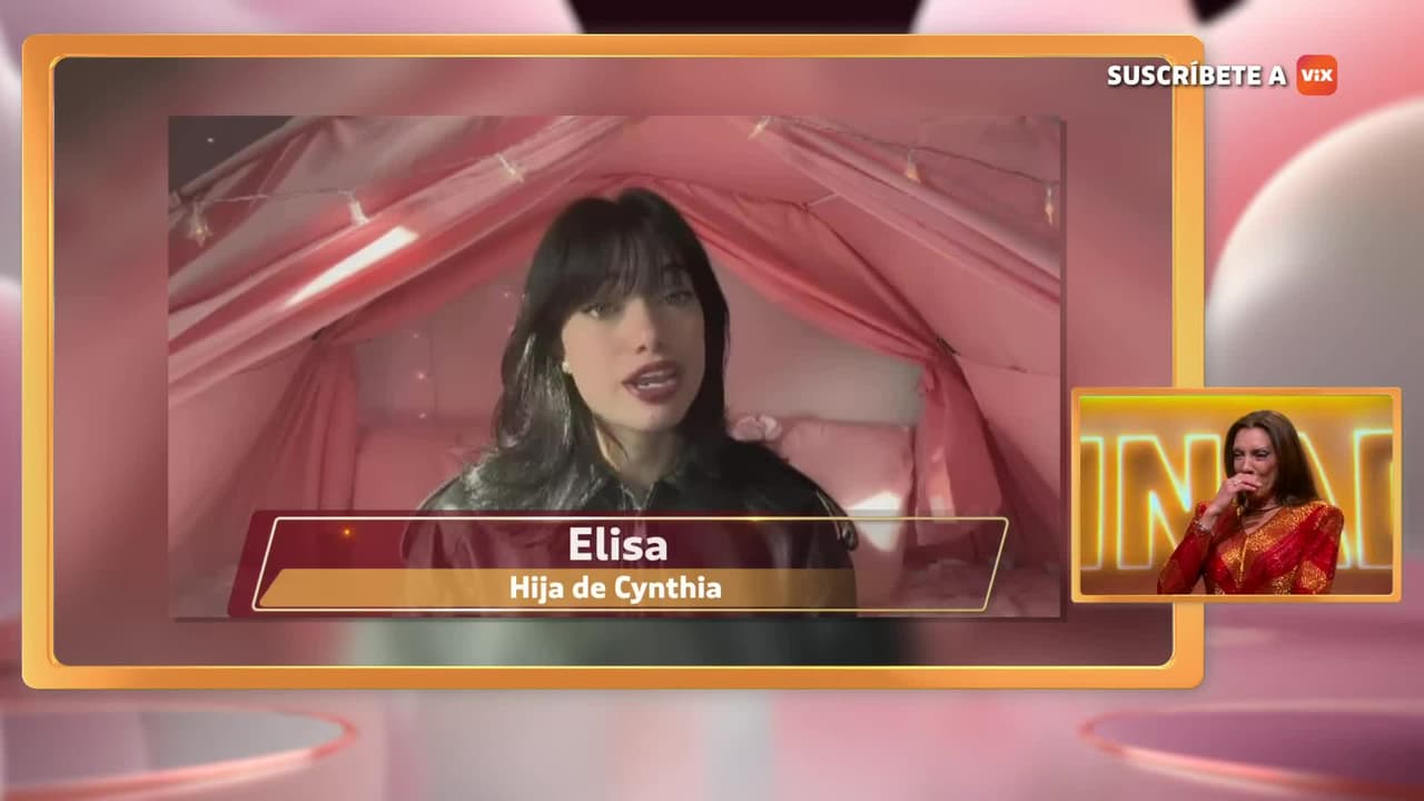 CONMOVIDA hasta las LÁGRIMAS, así recibió Cynthia Klitbo el mensaje de su hija