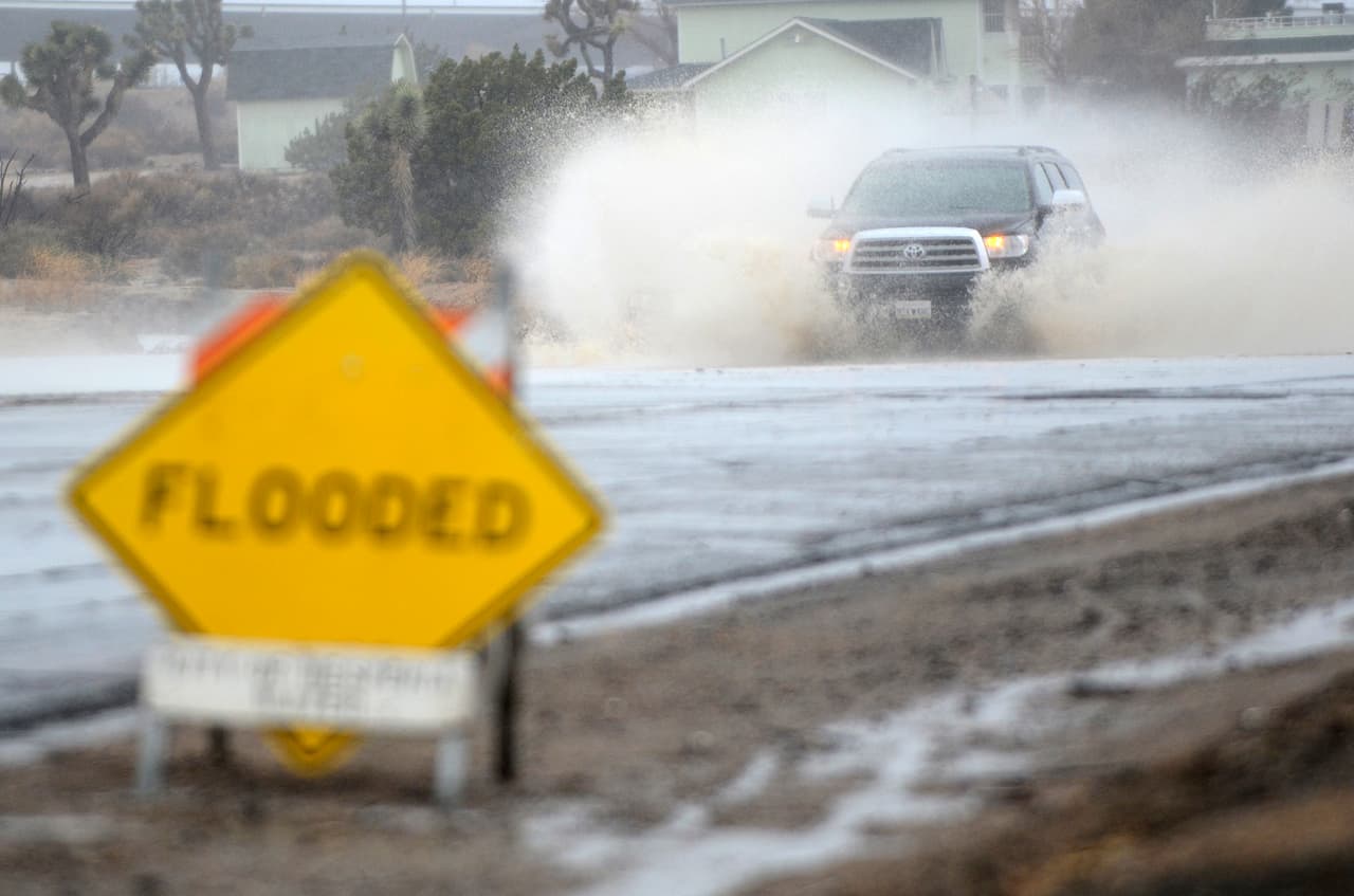 Tormenta en California