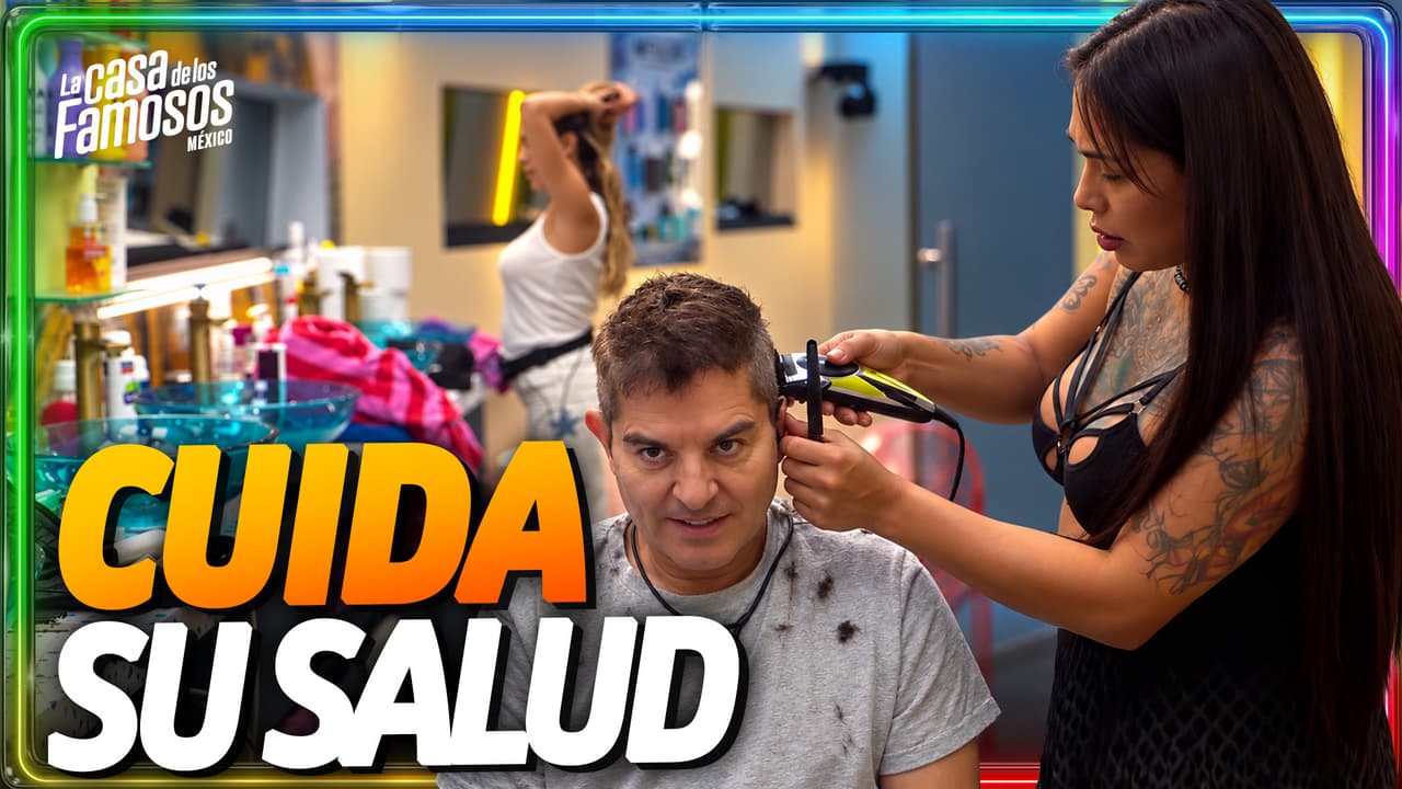 Ernesto le CONFIESA a Karina en pleno corte de cabello que es PREDIABÉTICO
