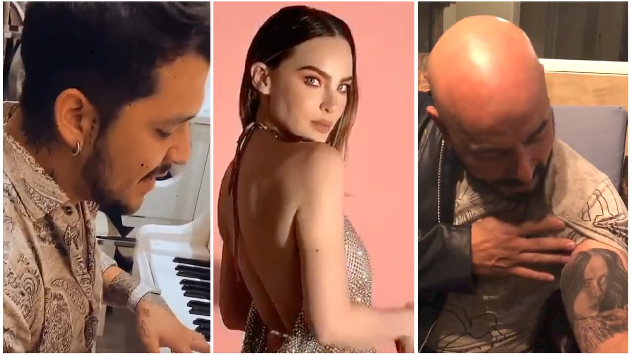 No solo Nodal: así lucen los otros ex de Belinda que también se borraron sus tatuajes