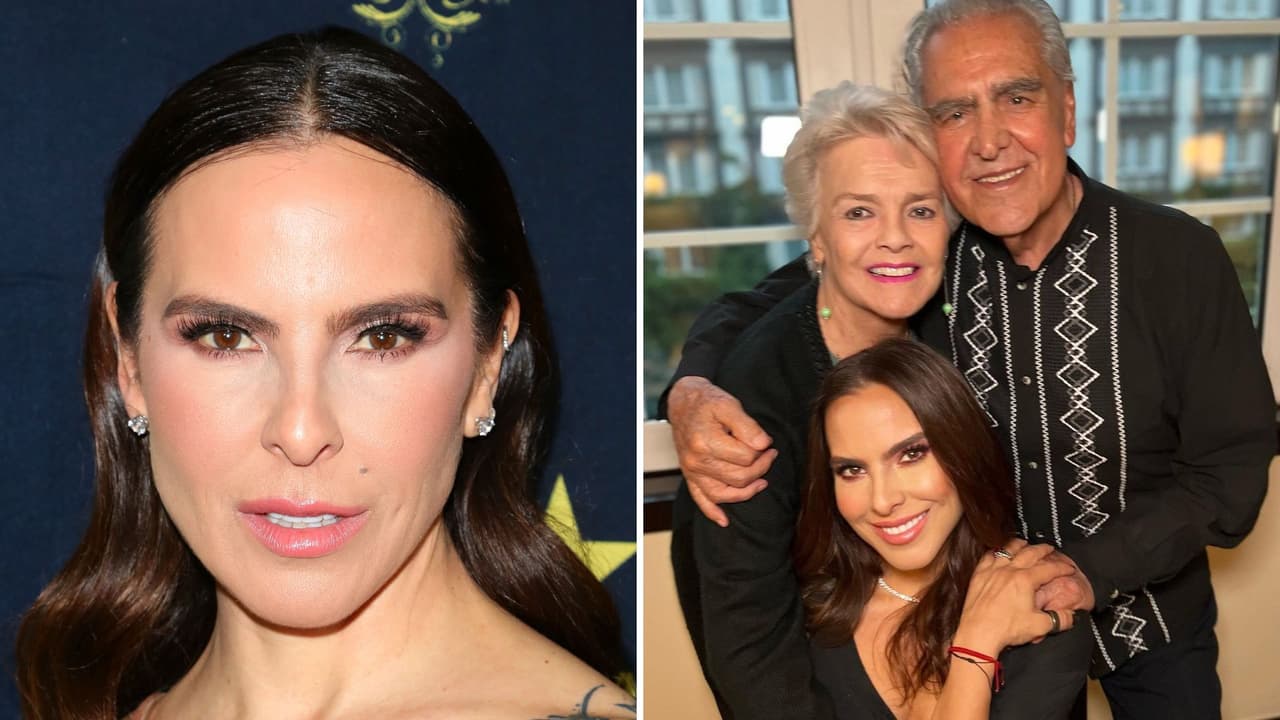 Kate del Castillo revela cuál es el buen ejemplo que no siguió de sus papás: “La regamos”
