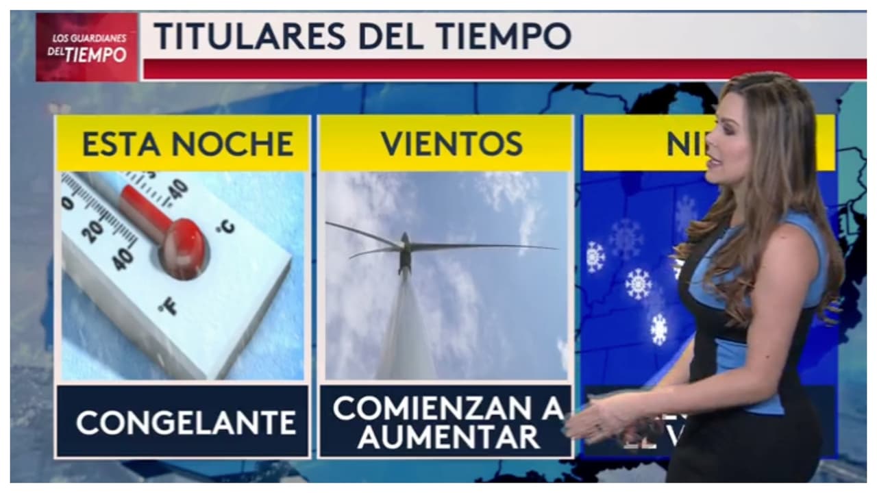 Fuerte viento ártico hará que las temperaturas se sientan en un dígito