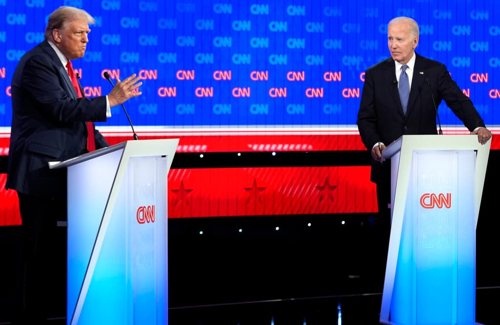 Pero la de 2024 fue una campaña llena de rarezas y giros inesperados, como por ejemplo lo temprano que se celebró el primer debate, a finales de junio. Algo que ocurrió precisamente a iniciativa del presidente Joe Biden, sobre quien para entonces ya comenzaba a pesar la duda de la edad.