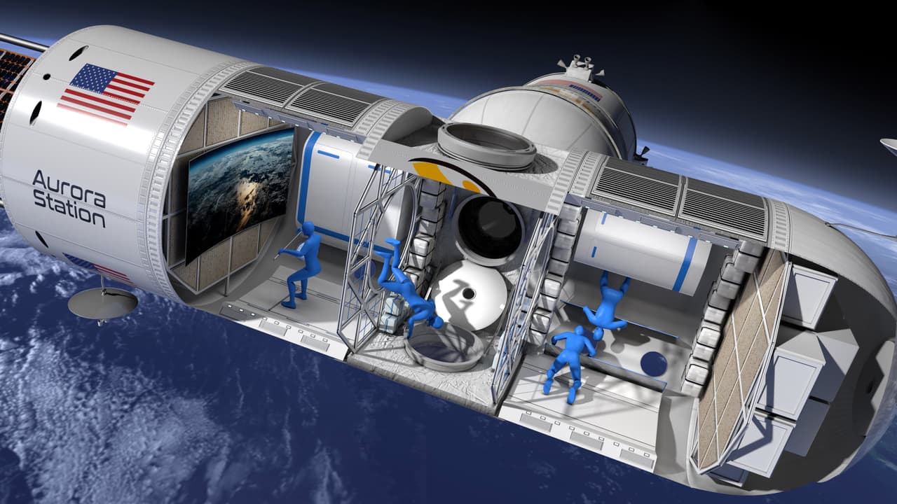 La estación está formada por varios módulos que se acoplarán en el espacio. En principio tendrá capacidad para albergar seis personas a la vez, dos tripulantes y cuatro turistas, pero la intención de la compañía es aumentar la cantidad de módulos y ofrecer diferentes servicios a gobiernos y otras agencias espaciales.