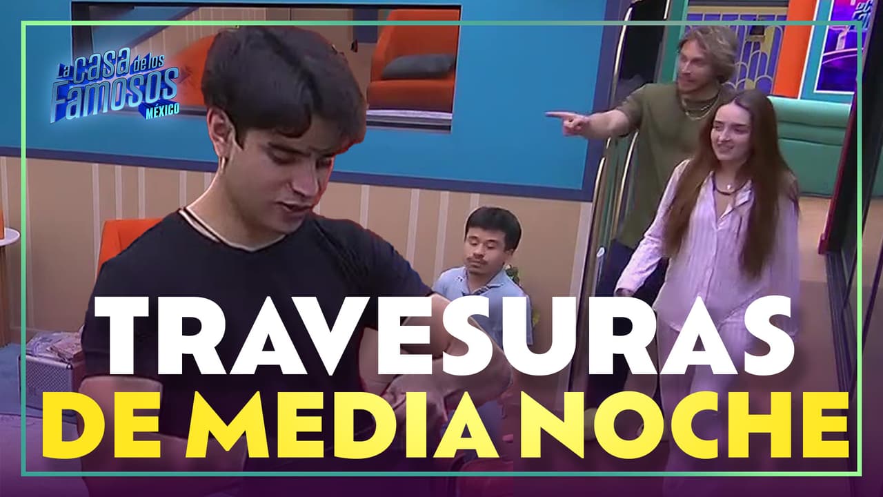 Aldo, Abelito y Elaine intentan asustar a Aarón