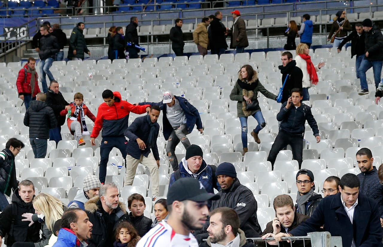 El descenso de los espectadores de las tribunas.