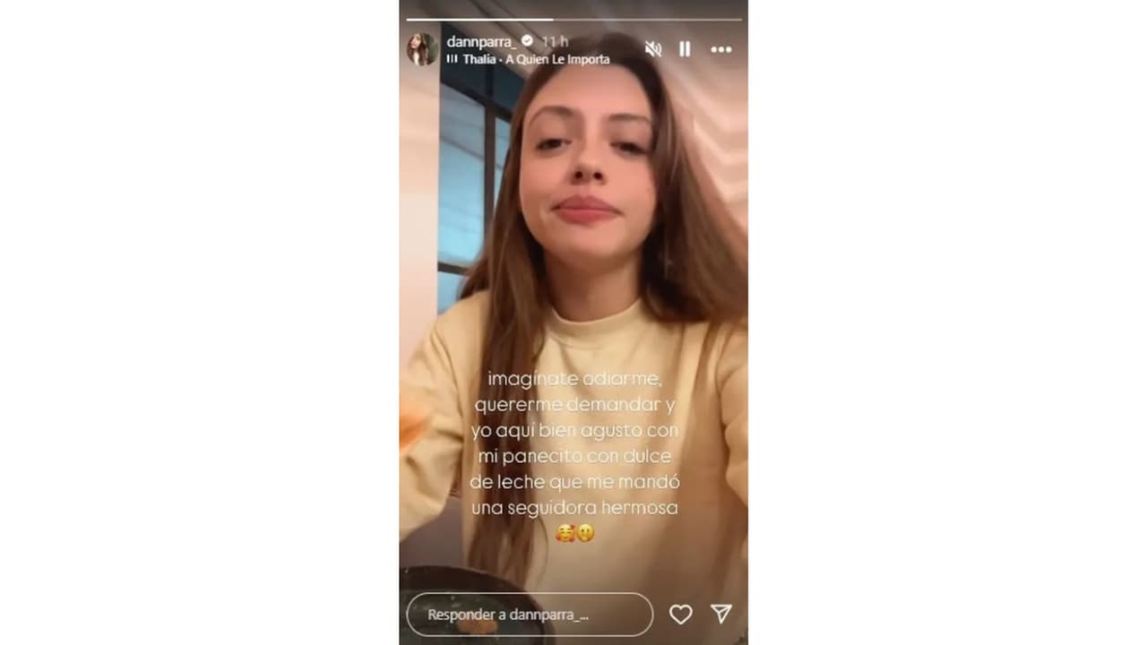 Daniela Parra responde a su hermana.