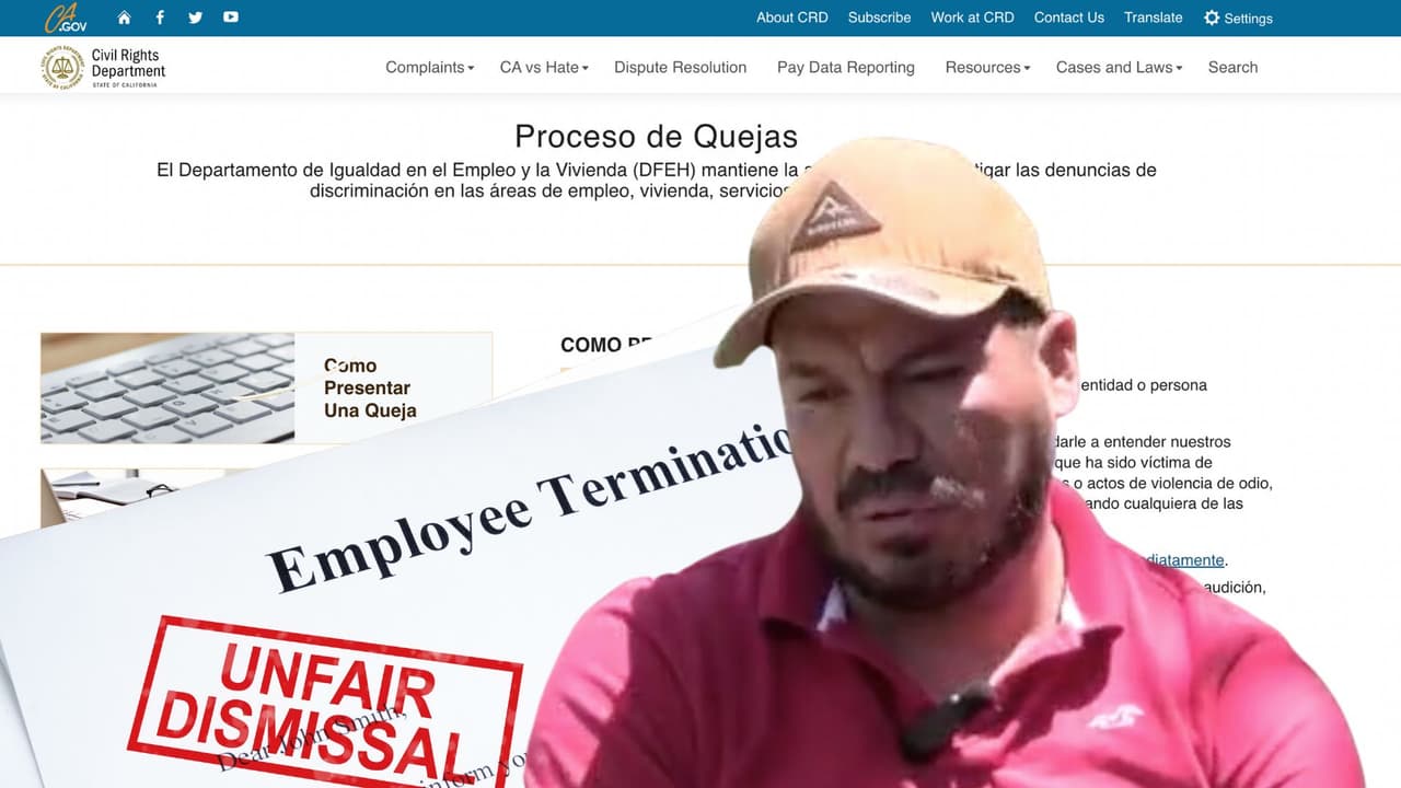Trabajador es despedido por usar su celular en el trabajo: ¿Puedes ser despedido sin previo aviso en California?