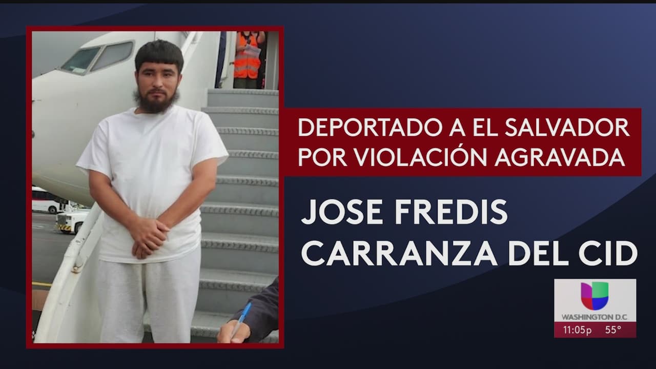 Deportan a salvadoreño detenido en Virginia por cuentas pendientes en su país